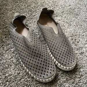 Ilse Jacobsen Grey Loafer Size 10